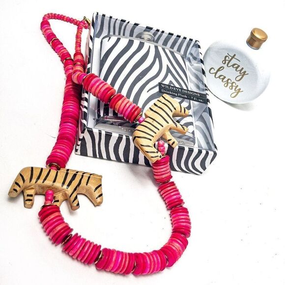 Stay Classy, Zebra Flasky - Picture 2 of 13